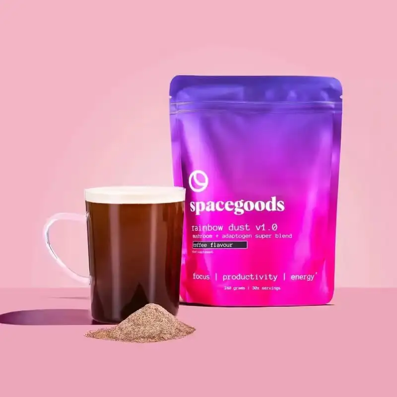 Spacegoods Rainbow Dust: a legjobb süngombás kávéital
